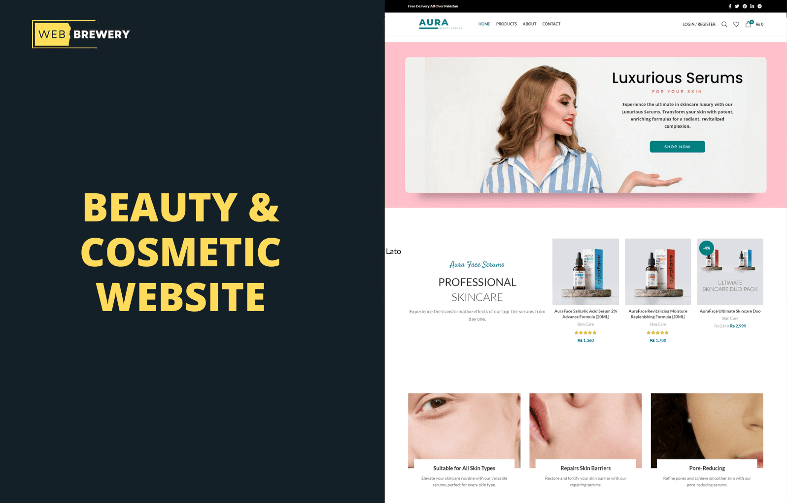 Beauty & Spa Website