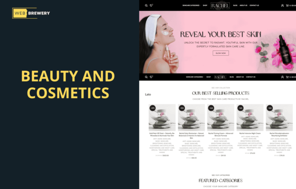 Beauty & Skincare Website