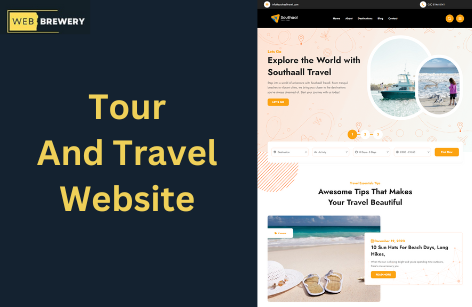 Tour and Travel Website